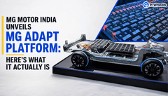 MG Motor India Unveils MG ADAPT Platform: Here's What It Actually Is MG Motor India Unveils MG ADAPT Platform: Here's What It Actually Is